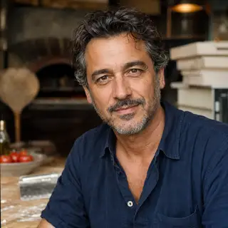 Portrait of Marco Bellini, dough and technique editor at The Pizza Craft